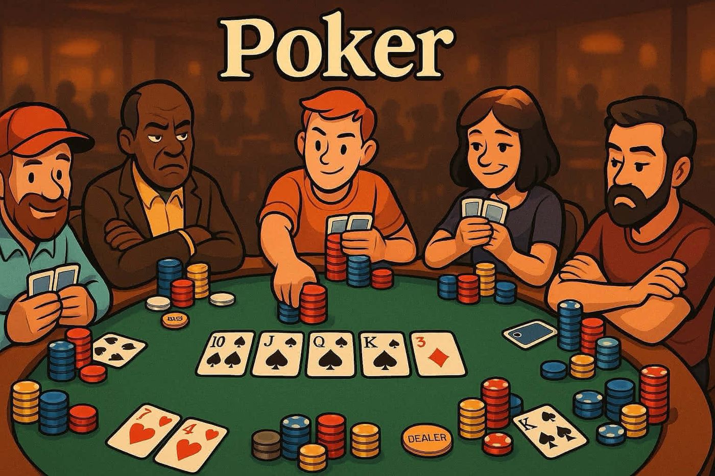 Illustration for Poker: About the Game